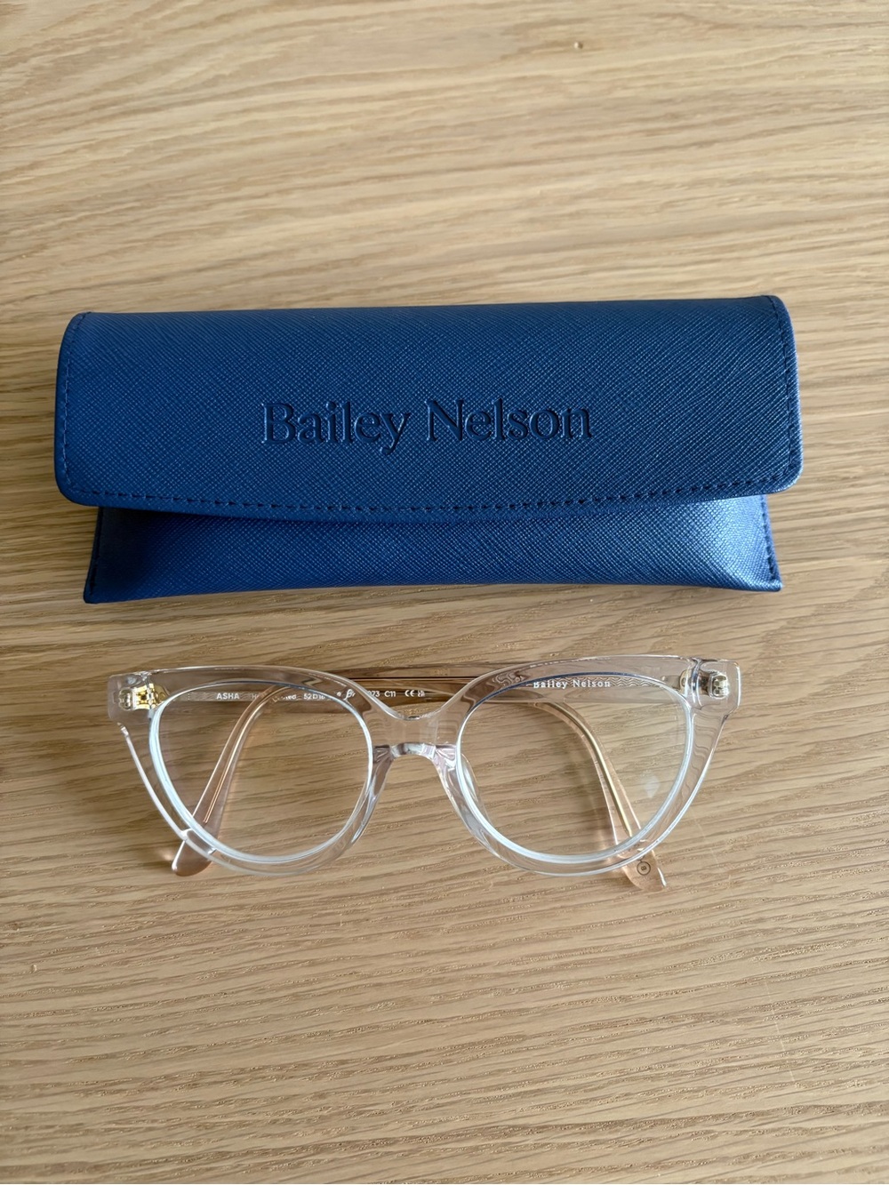 Bailey Nelson “Asha” Clear Cat-Eye Women's Eyeglasses